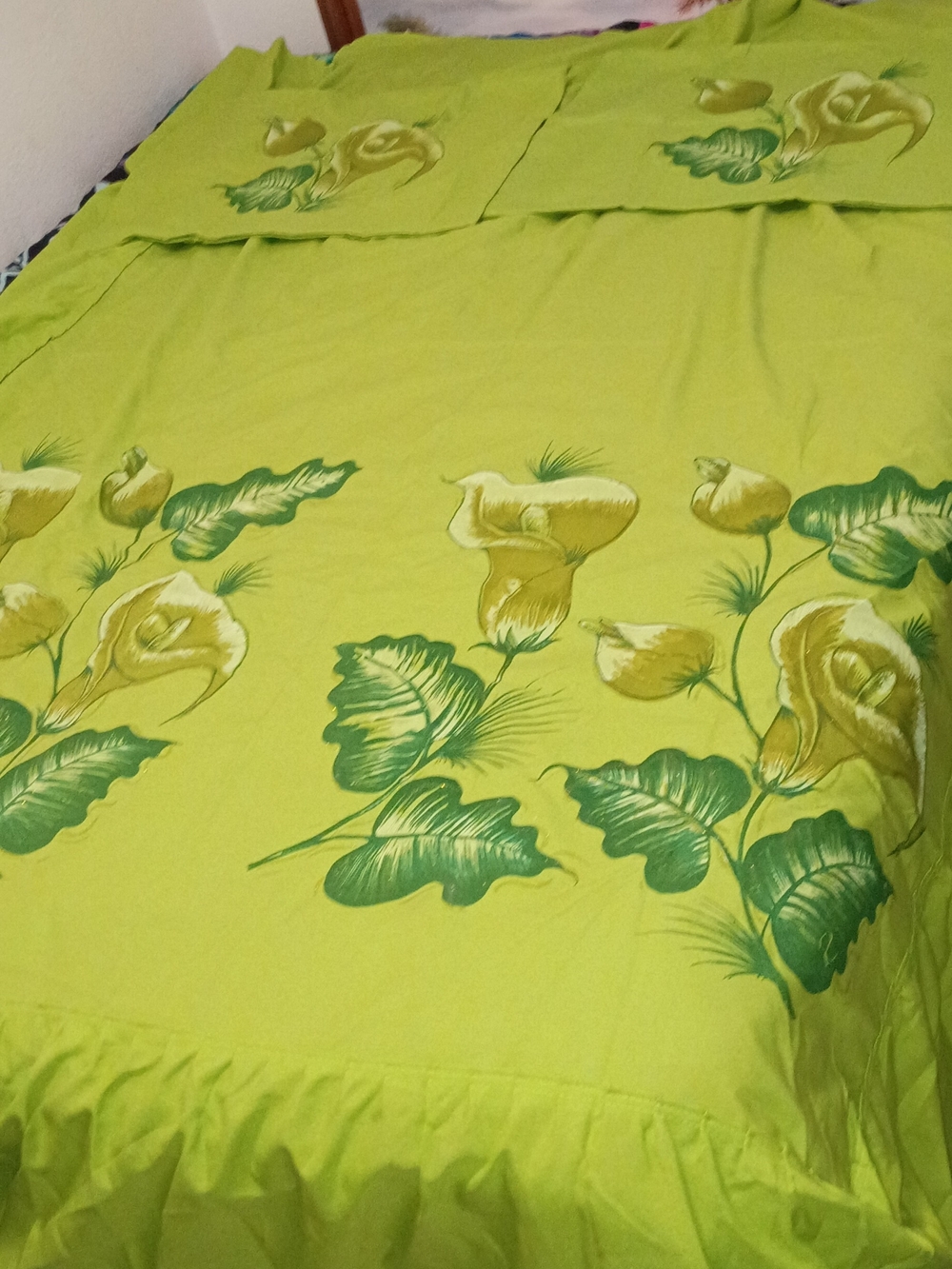Floral Bedspread Set 🌷
